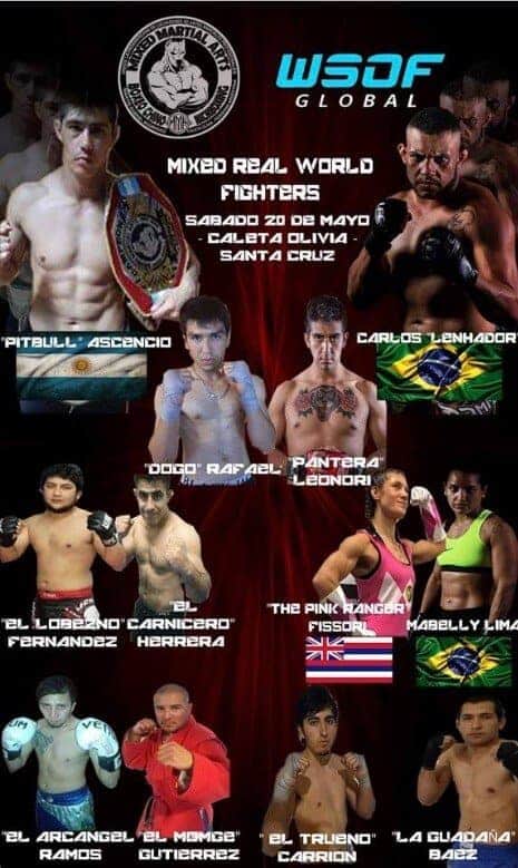 MMA Argentina Cage Fighting Bryanna Fissori