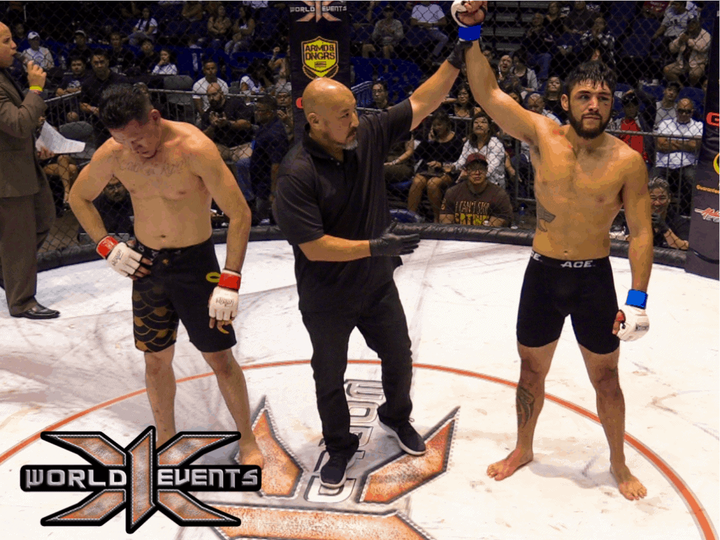 Jace Kaopua vs Analu Mattos Winner TKO 3rd round 155lb ST