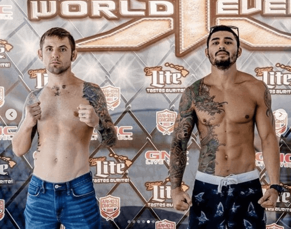 X1-52 Weigh-in Ben Wilhelm vs Daniel Terry