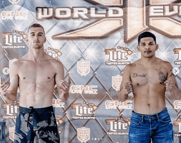 X1-52 Weigh-in Donald Gonzalez vs Geremy Martin