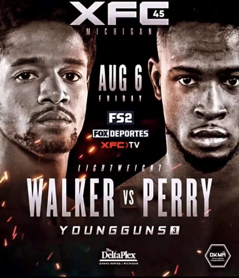 Que Walker vs Perry at XFC Young Guns 3