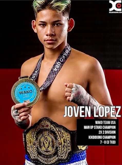 Joven Lopez WAKO team USA