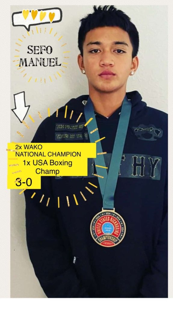 Sefo Manuel returns home with a Gold medal