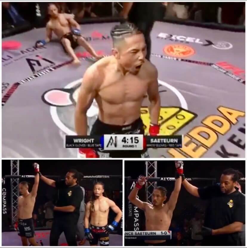 A1 Combat 3 Terrance Saeturn vs. Isaiah Wright