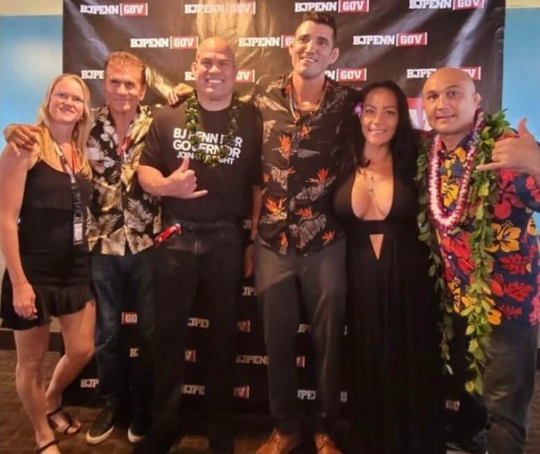 Bj Penn Tito Ortiz Mr and Mrs Grove