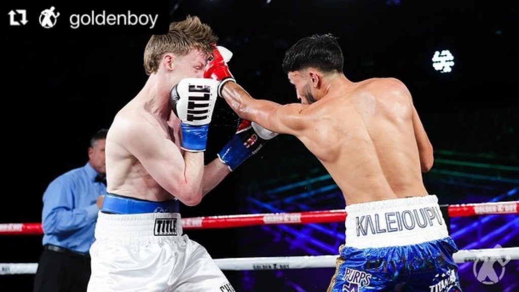 Dalis Kaleiopu knockout opponent