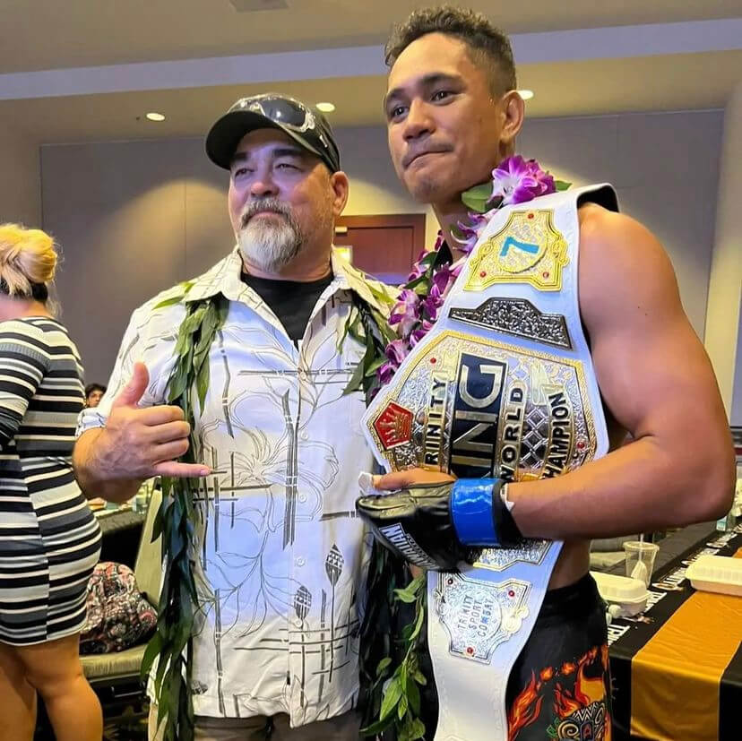 TK11 Champion Nohili Kahepuu and Bob Ostovich