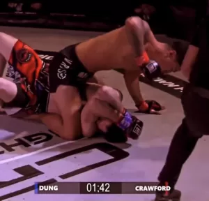 Nainoa Dung knockout Dustin Crawford