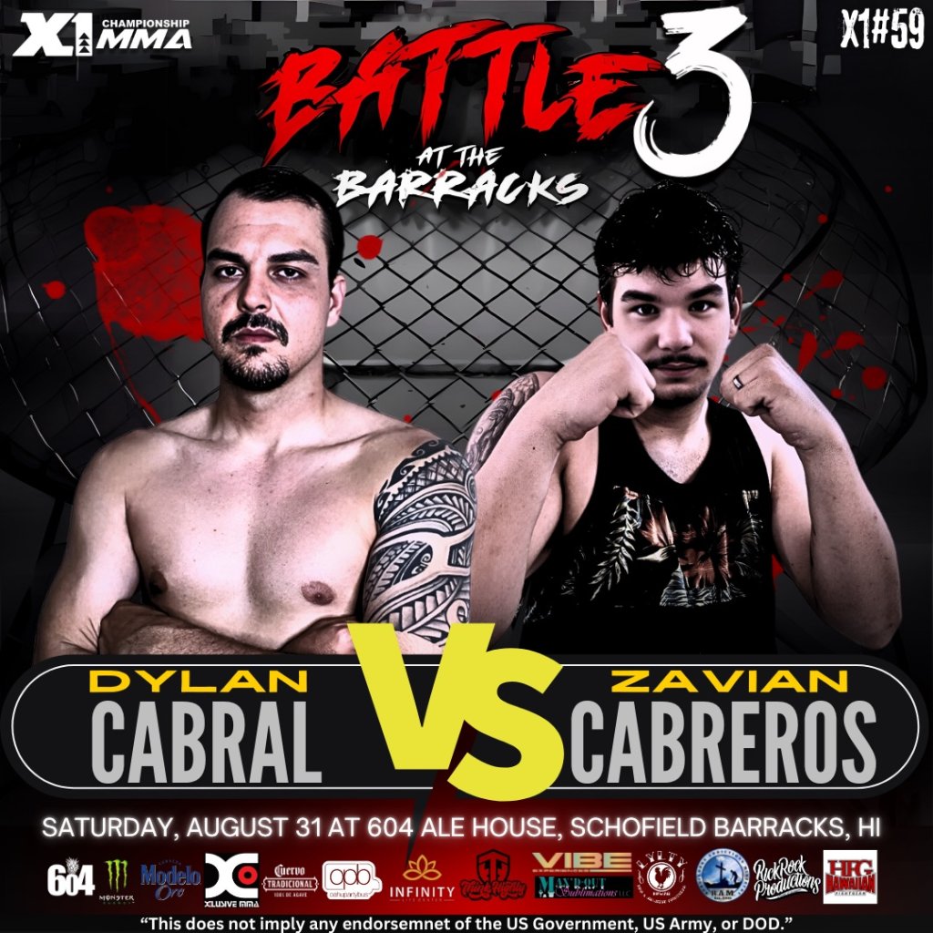 X1-59 Dylan Cabral vs. Zavian Cabreros