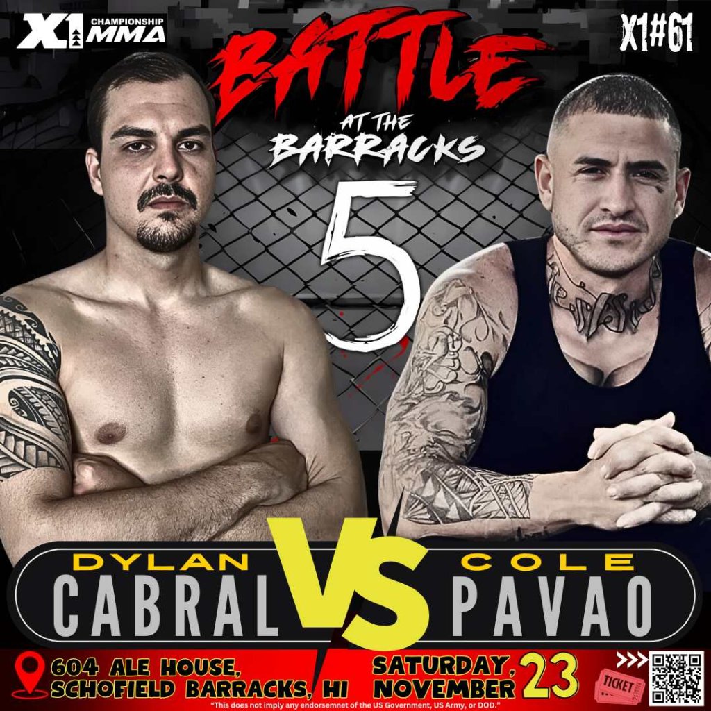 x1#61 Dylan Cabral vs. Cole Pavao