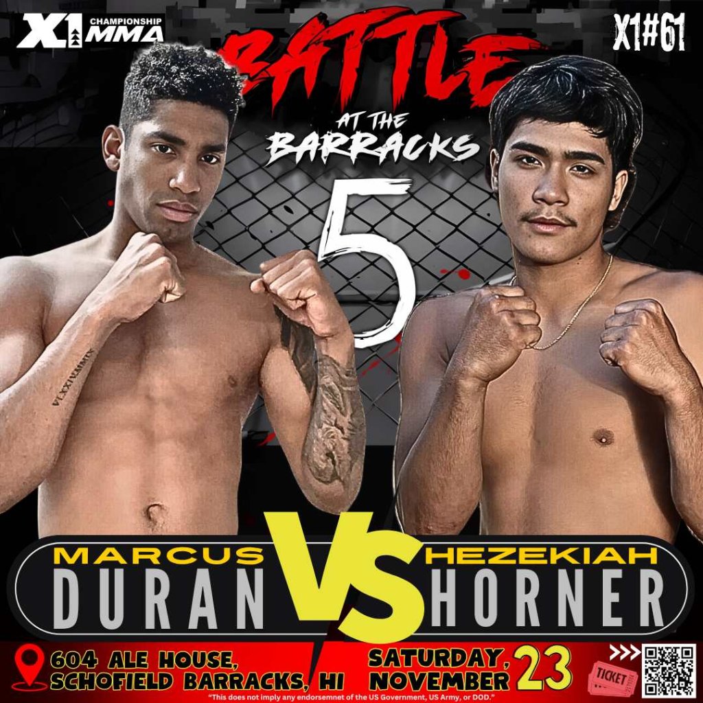 x1#61 Marcus Duran vs Hezekiah Horner