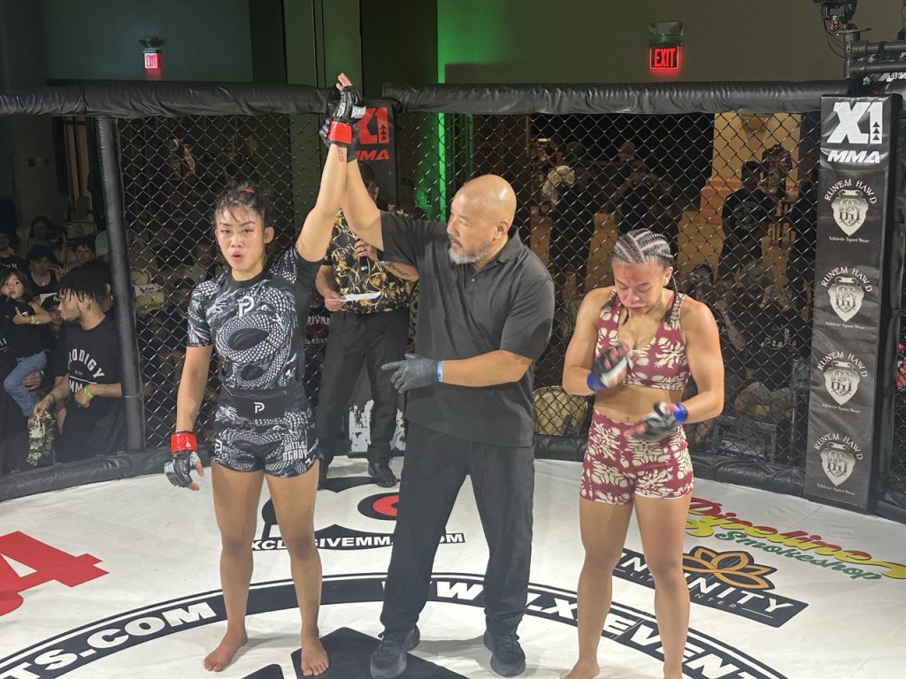 Angelina Calpito dominates Thalia Lewi-Ohashi Large