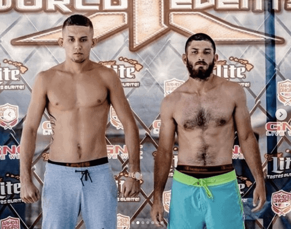 X1-52 Weigh-in Braydon Akeo vs Austin Bloch