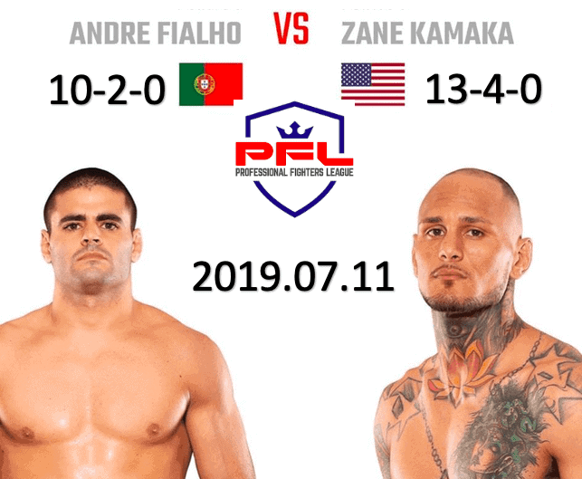 Andre Fialho vs Zane Kamaka PFL 2019 Fight