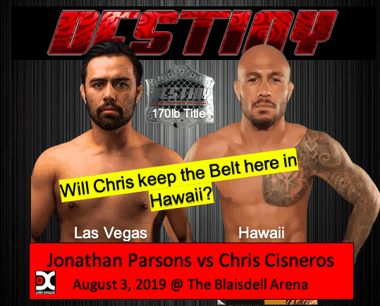 Destiny MMA Cisneros vs Parsons