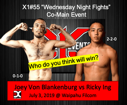Joey Von Blankenburg vs Ricky Ing