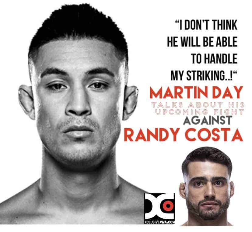 Martin Day interview Randy Costa fight