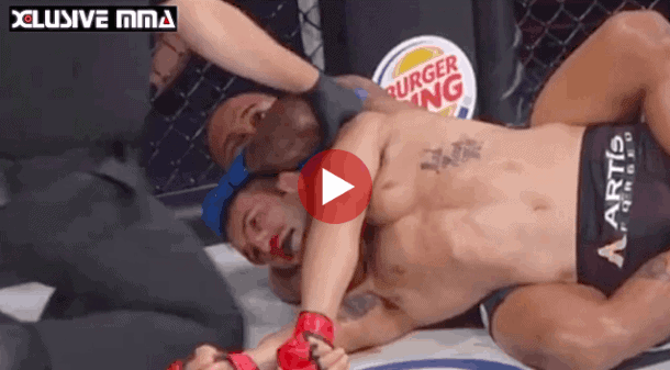 Keoni Diggs vs Derek Campos fight highlights