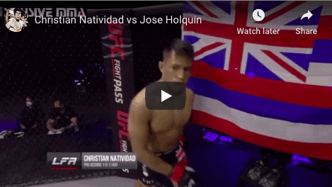 Christian Natividad vs Jose Holguin