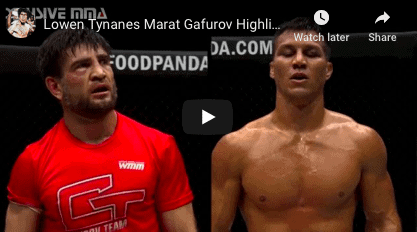 Lowen tynanes vs marat gafurov