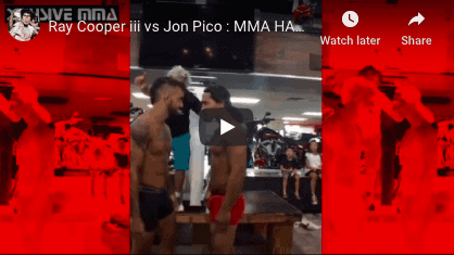 Ray Cooper iii vs Jon Pico Fight Highlights