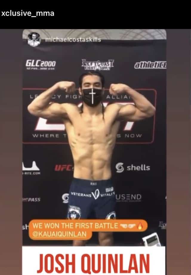 Josh Quinlan faceoffs Joe Boerschig