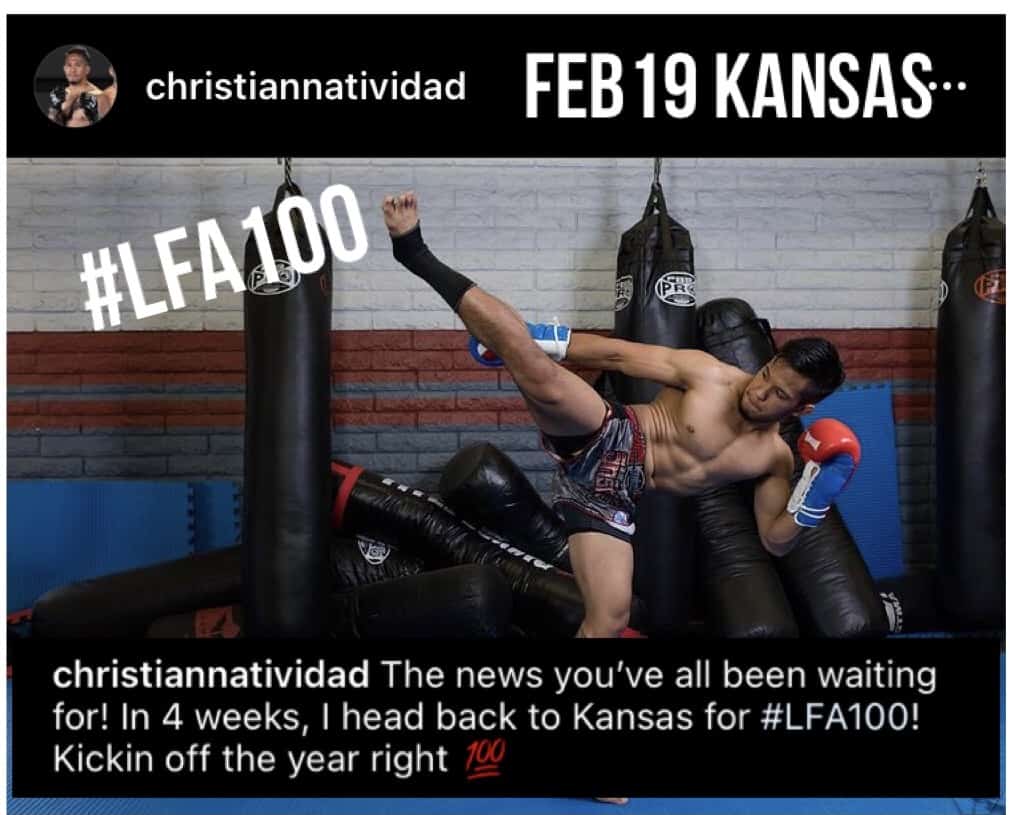 LFA 100 Christian Natividad vs Evan Woolsey