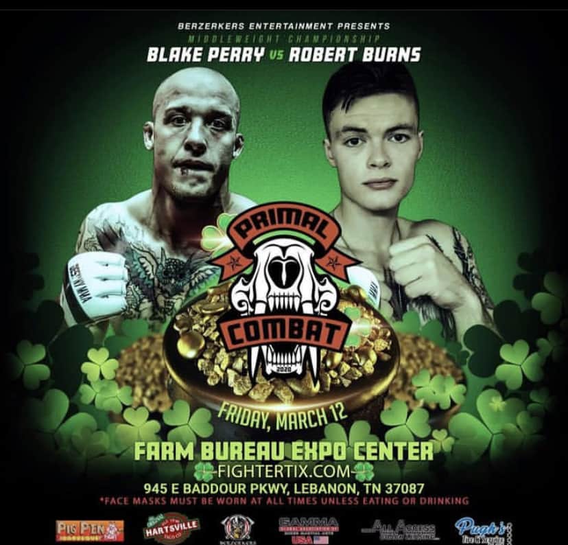 Hawaii MMA News Blake Perry vs Robert Burns