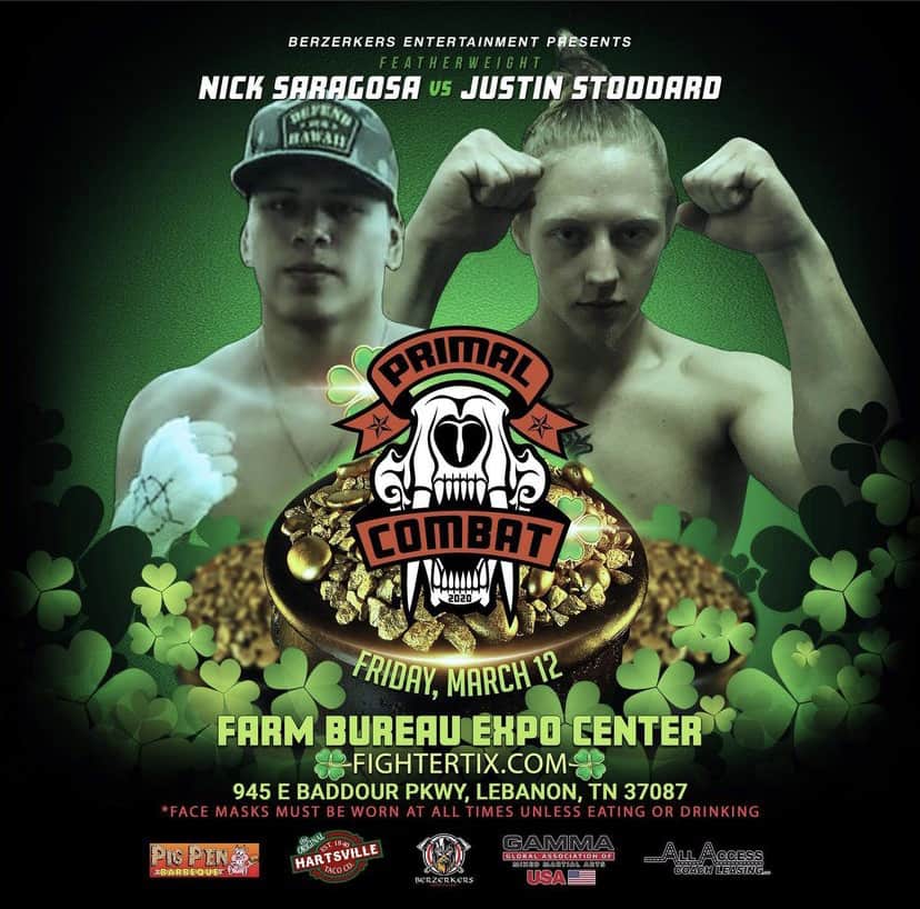 Nick Saragosa vs Justin Stoddard