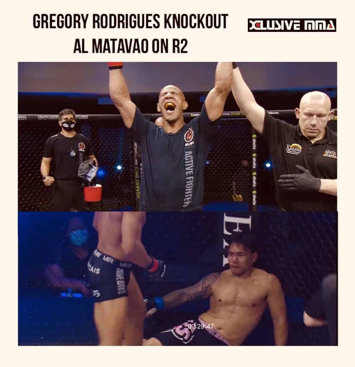 Gregory Rodrigues destroy Al Matavao on second round