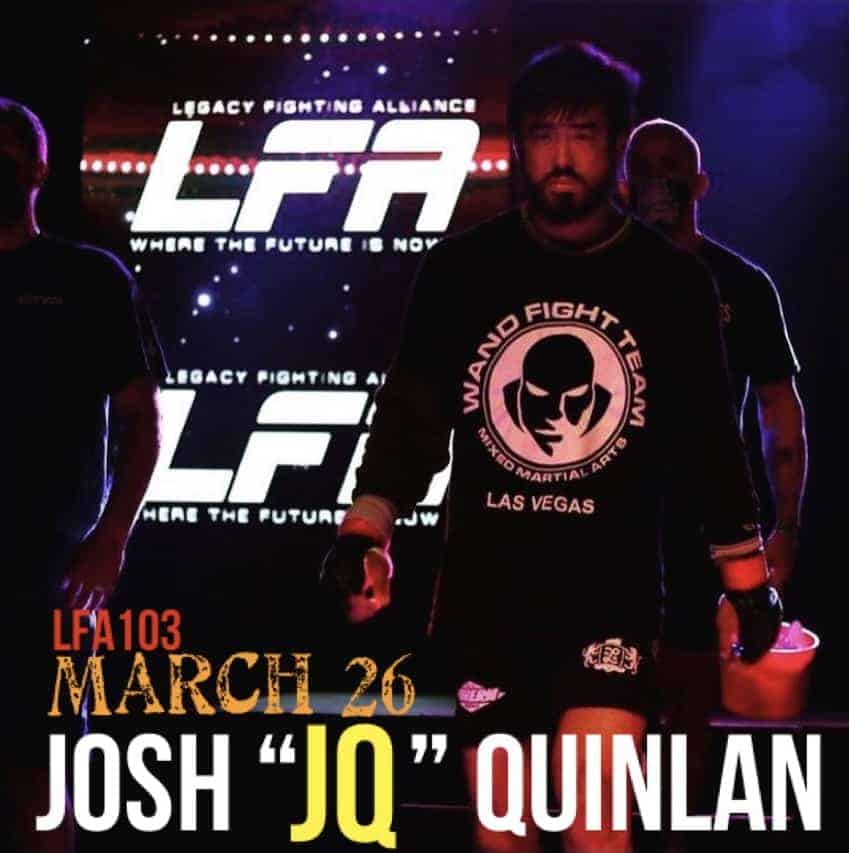Josh Quinlan to face Dallas Jennings at LFA 103 MArch 26