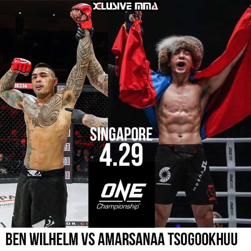 Ben Wilhelm vs Tsogookhuu Amarsanaa 