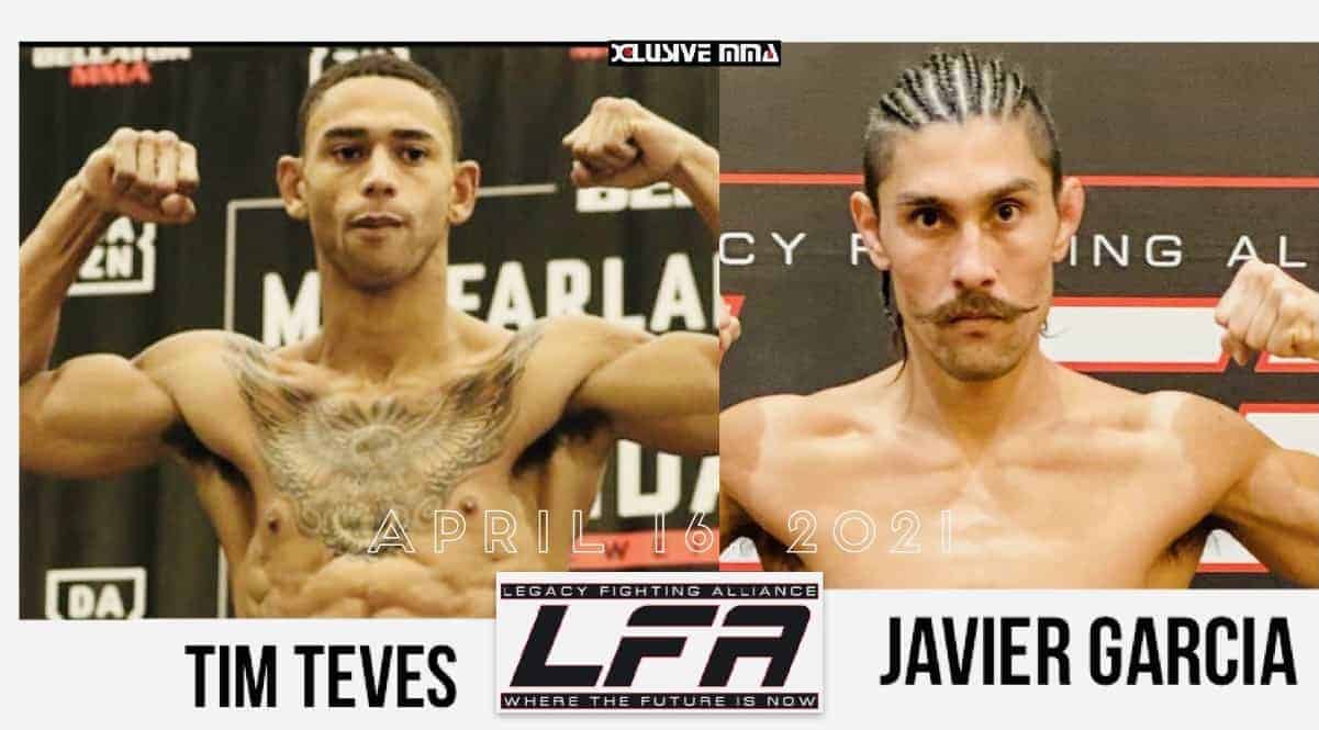 Tim Teves vs Javier Garcia LFA 104