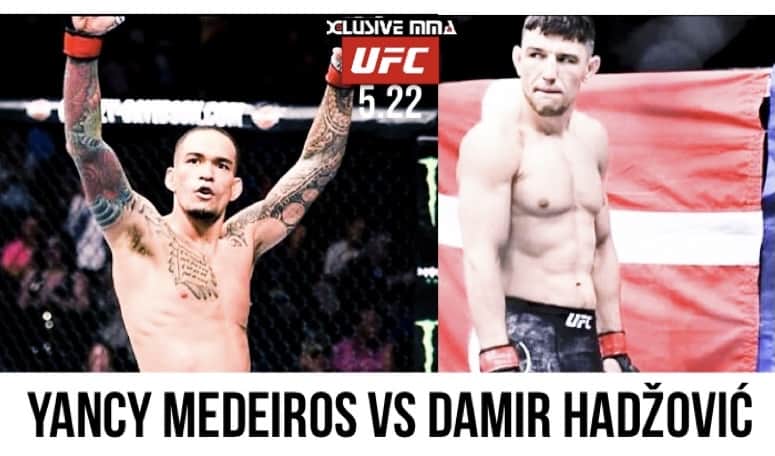 Yancy Medeiros  vs  Damir Hadžović