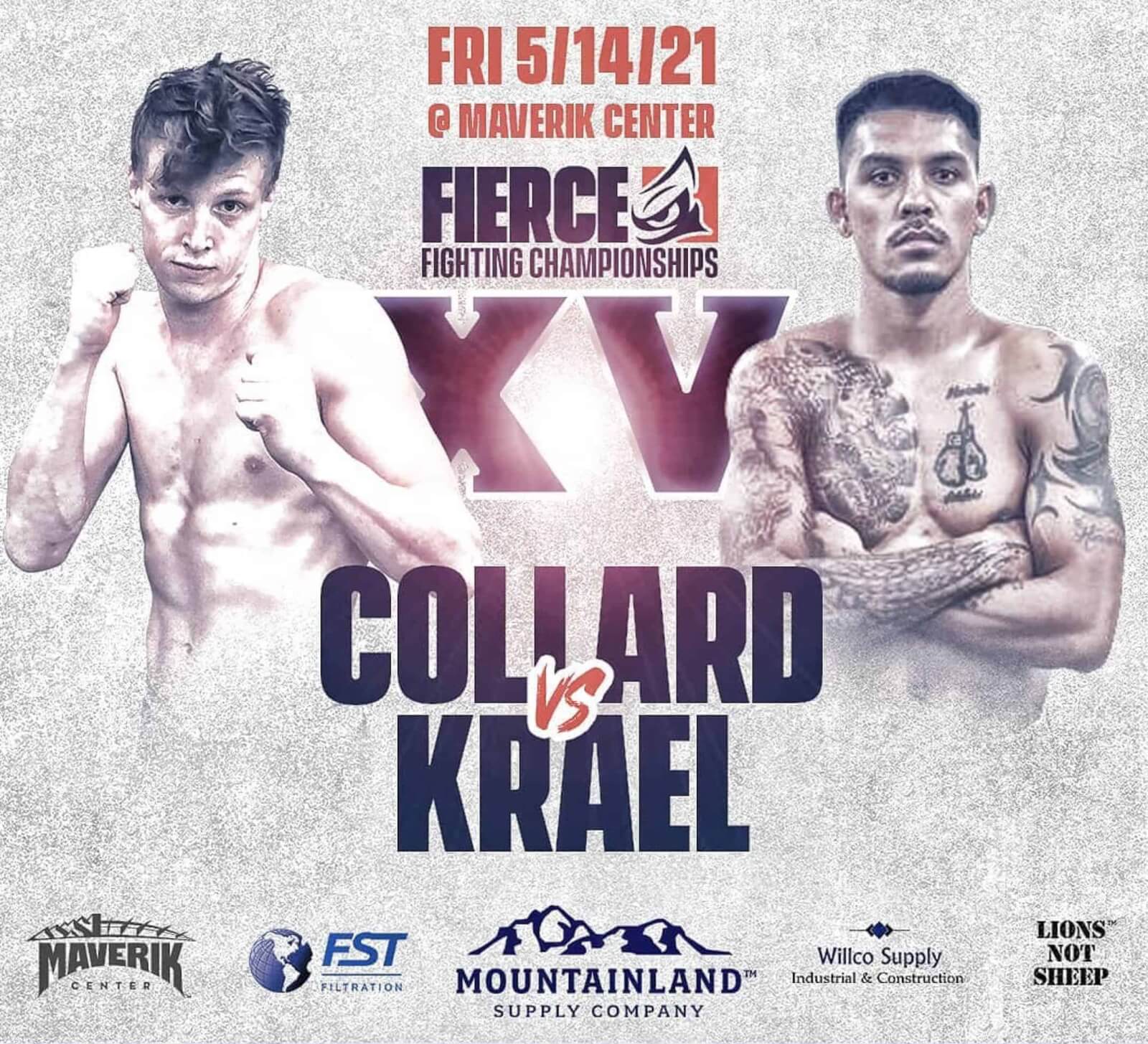 Cameron Krael vs Cezly Collard at Fierce Fighting Championship 