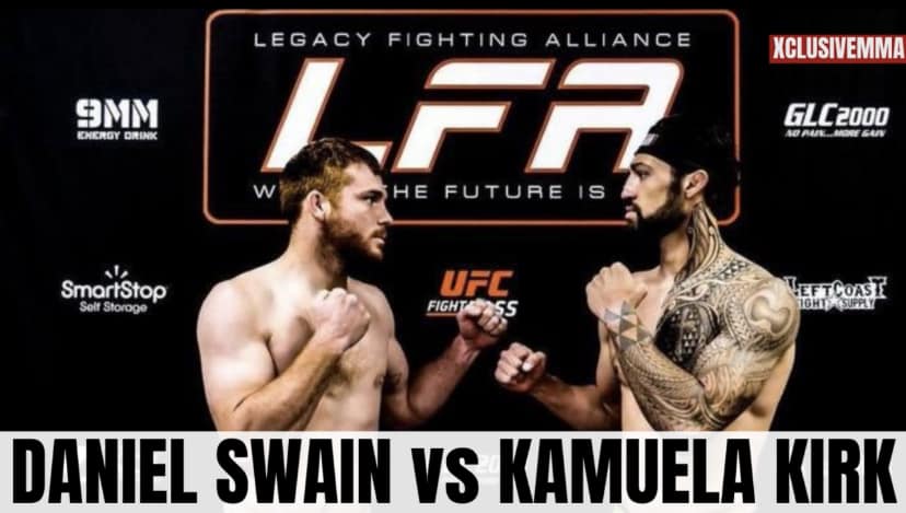 Daniel Swain vs Kamuela Kirk Faceoffs at LFA 107