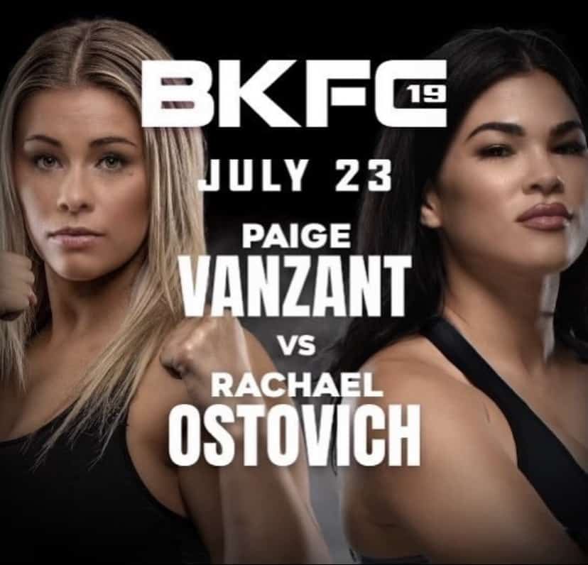Rachael OStovich vs Paige Vanzant at Bare Knucle FC
