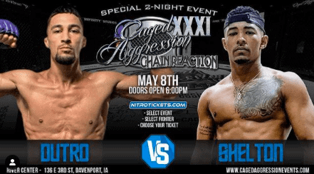 Rilley Dutro vs Eric Shelton Cage Aggression