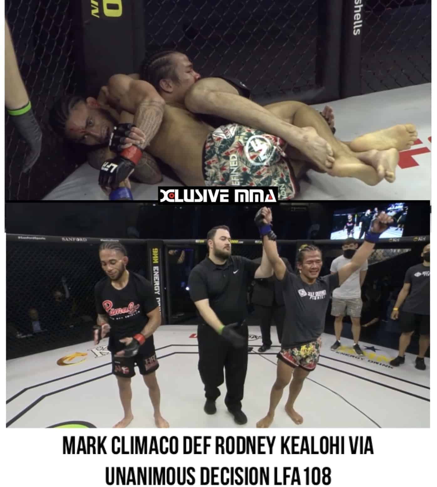 Rodney Kealohi vs Mark Climaco LFA 108