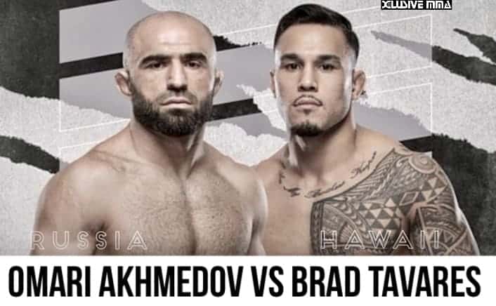Brad Tavares vs Omari Akhmedov