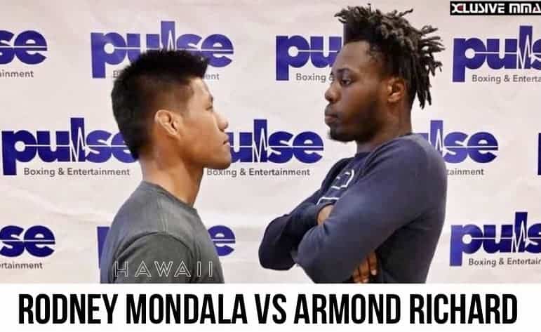 Rodney Mondala Face-off Armond Richard at Pulse Boxing