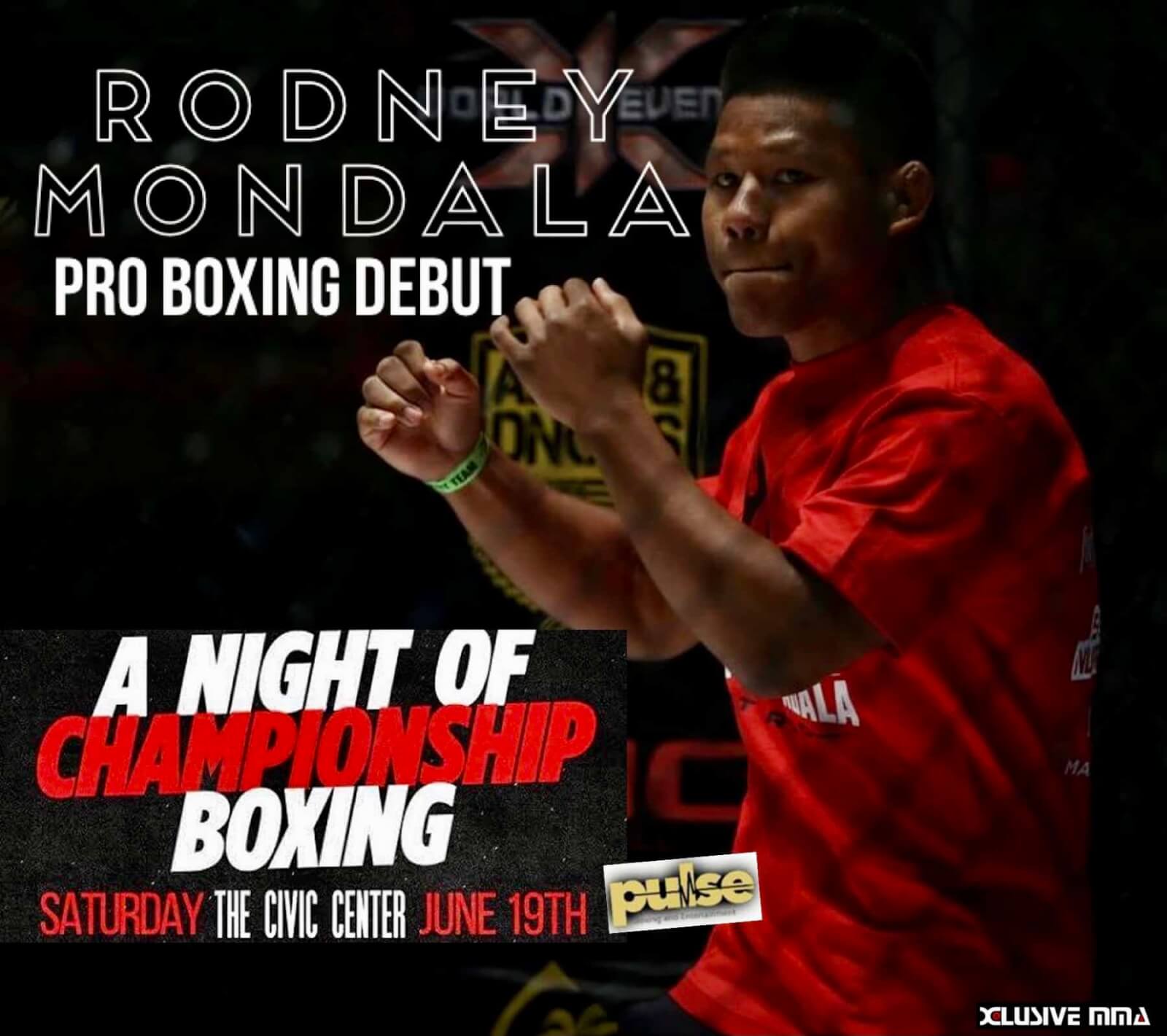 Rodney Mondala pro boxing debit at Pulse Boxing and Entertainment, Cleveland