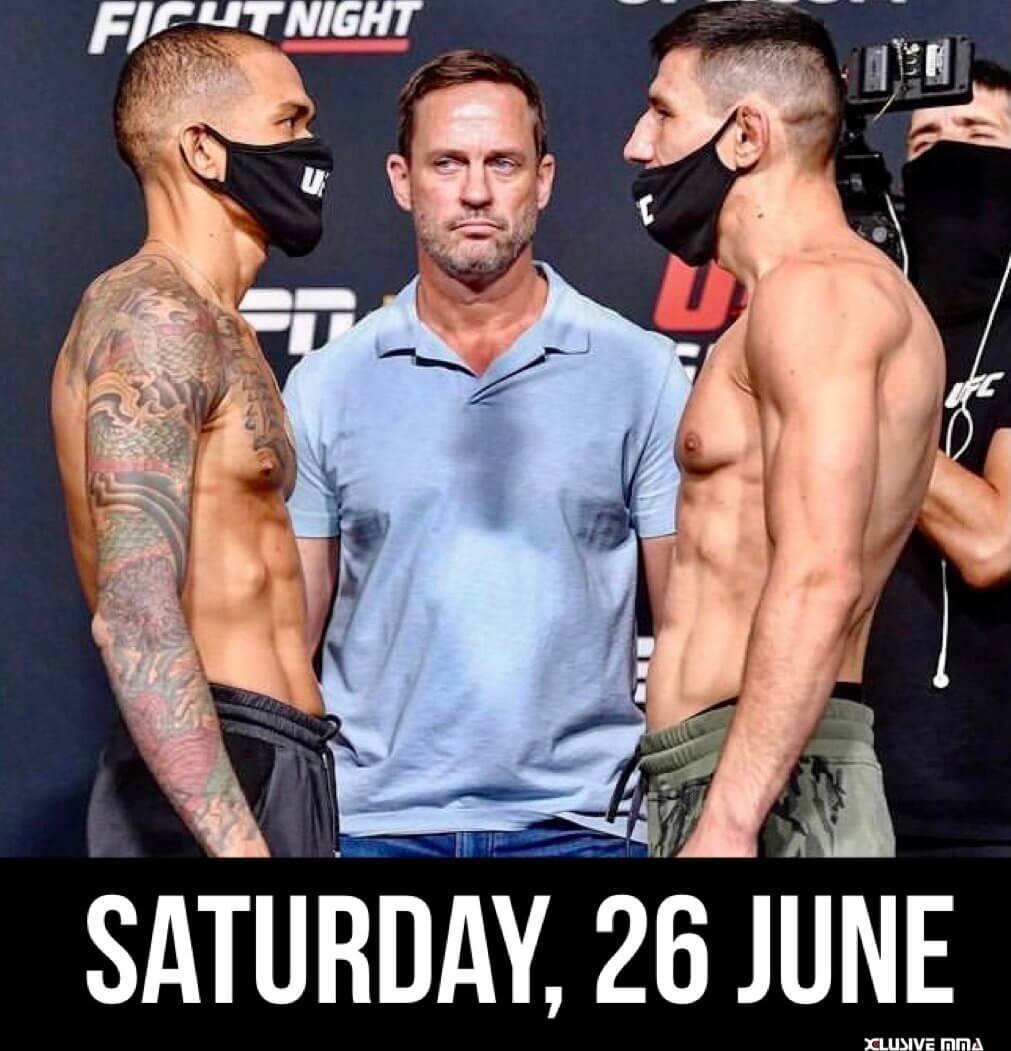 Yancy Medeiros vs Damir Hadzovic