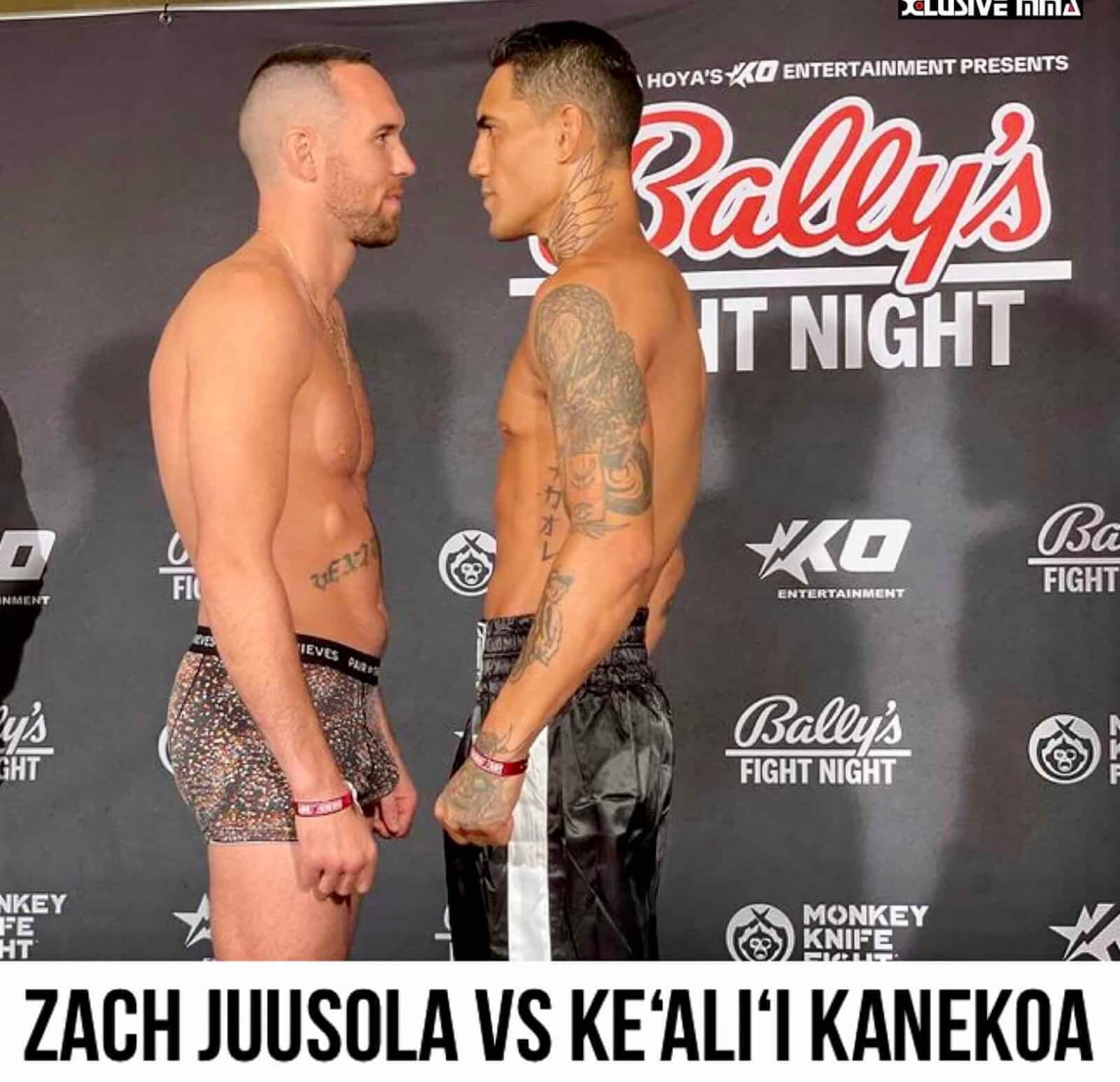 Zach Juusola vs. Ke’ali’i Kanekoa 
