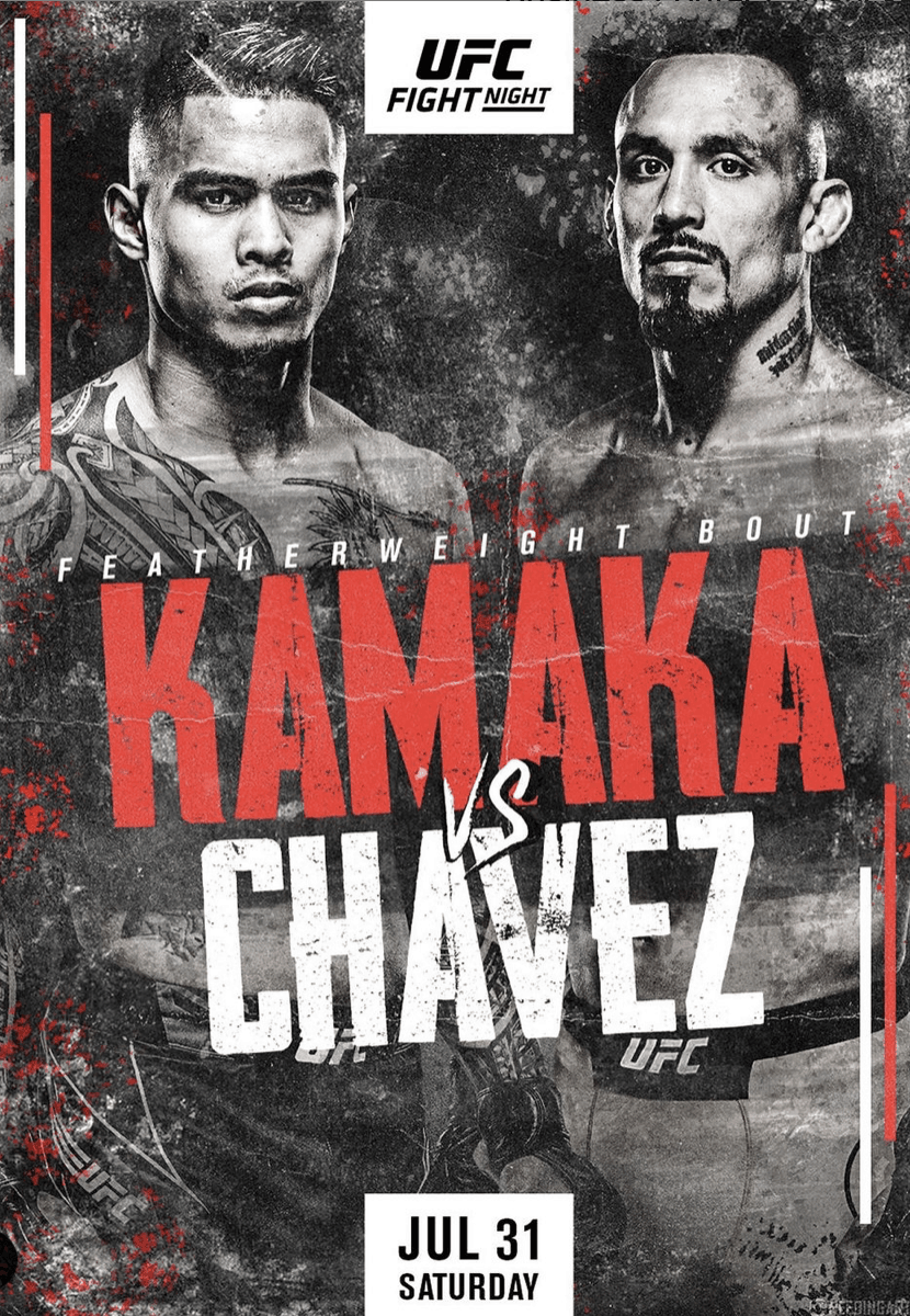 Danny Chavez vs. Kai Kamaka III added to UFC Fight Night Hall vs Strickland