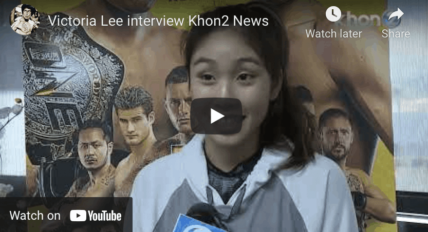 Victoria Lee pre fight Interview