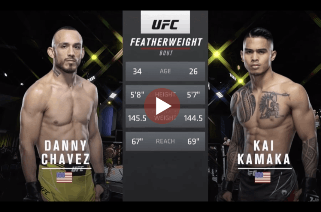 Kai Kamaka iii vs Danny Chavez Full Fight HD