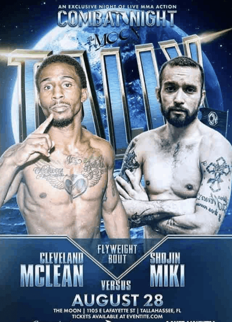 Shojin Miki finally squares off with Cleveland McLean at CombatNight August 28