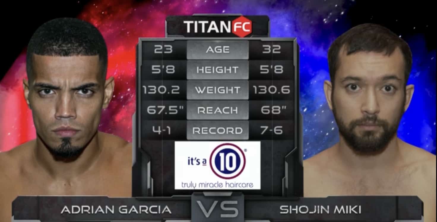 Shojin Miki vs Adrian Garcia Fight Highlights