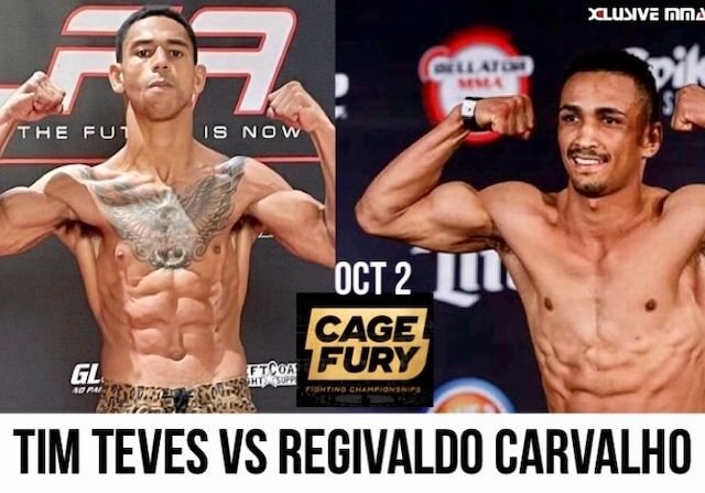 Tim Teves battles Regivaldo Carvalho at CFFC MMA